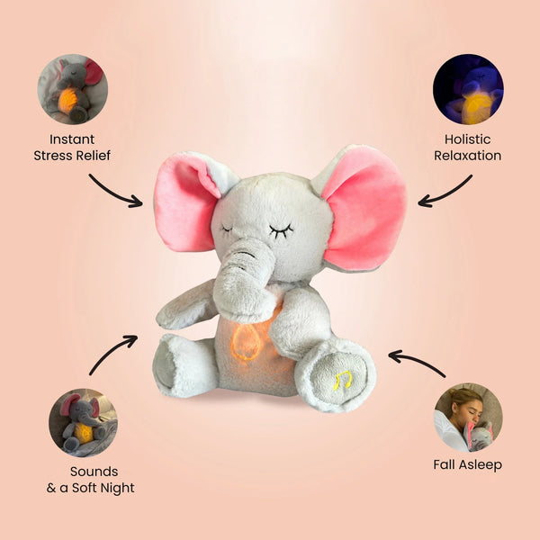 Cozy Elephant Sleep Buddy